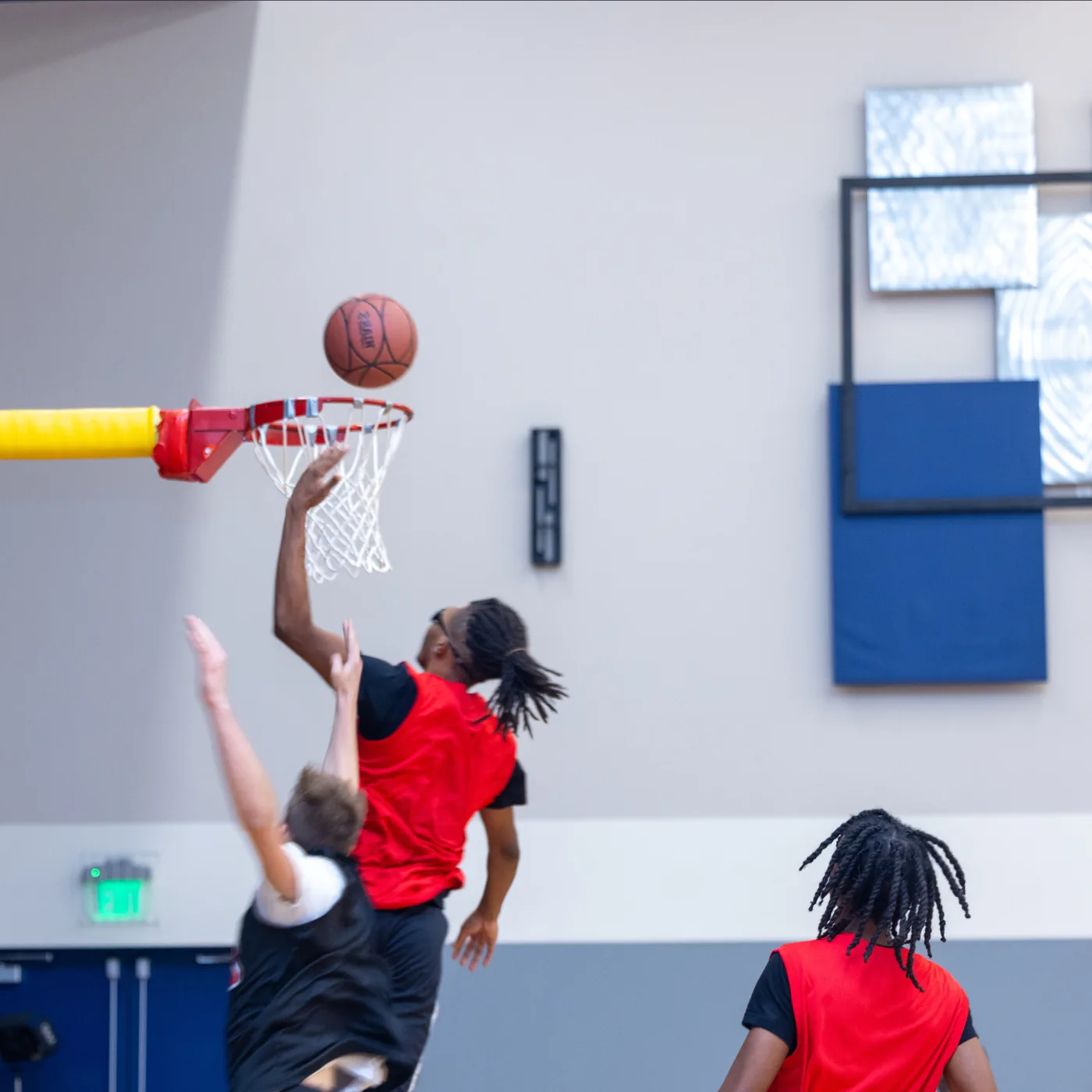 High intensity finish at the UHoop under defensive pressure